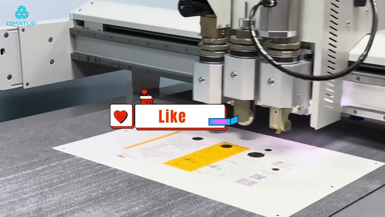Dimatur – TPS  – Corte e vinco na TPS S2-6090 Digital Cutting Machine