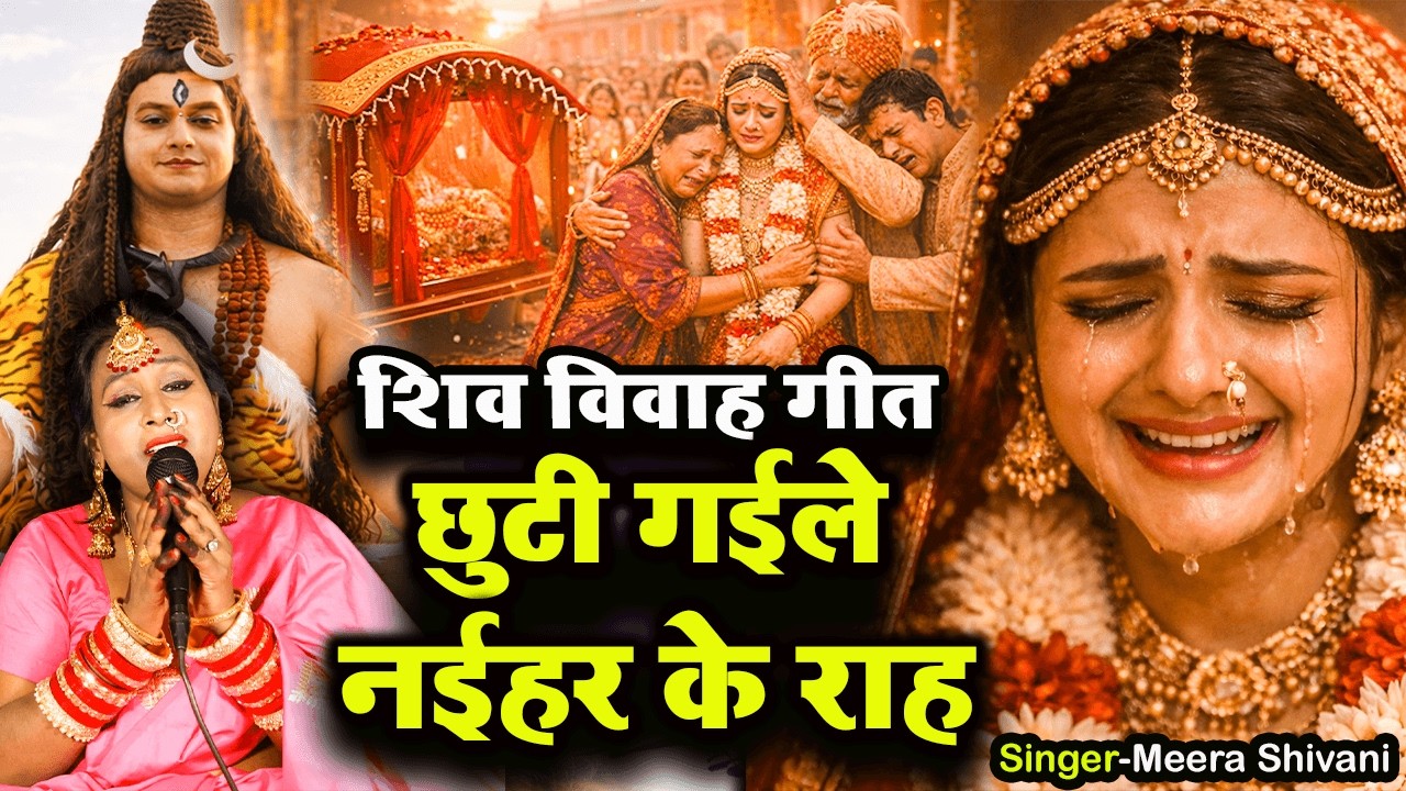 छुटी गईले नईहर के राह | #महाशिवरात्रि शिव विवाह कथा गीत | #Meera Shivani |#Shiv Vivah Geet