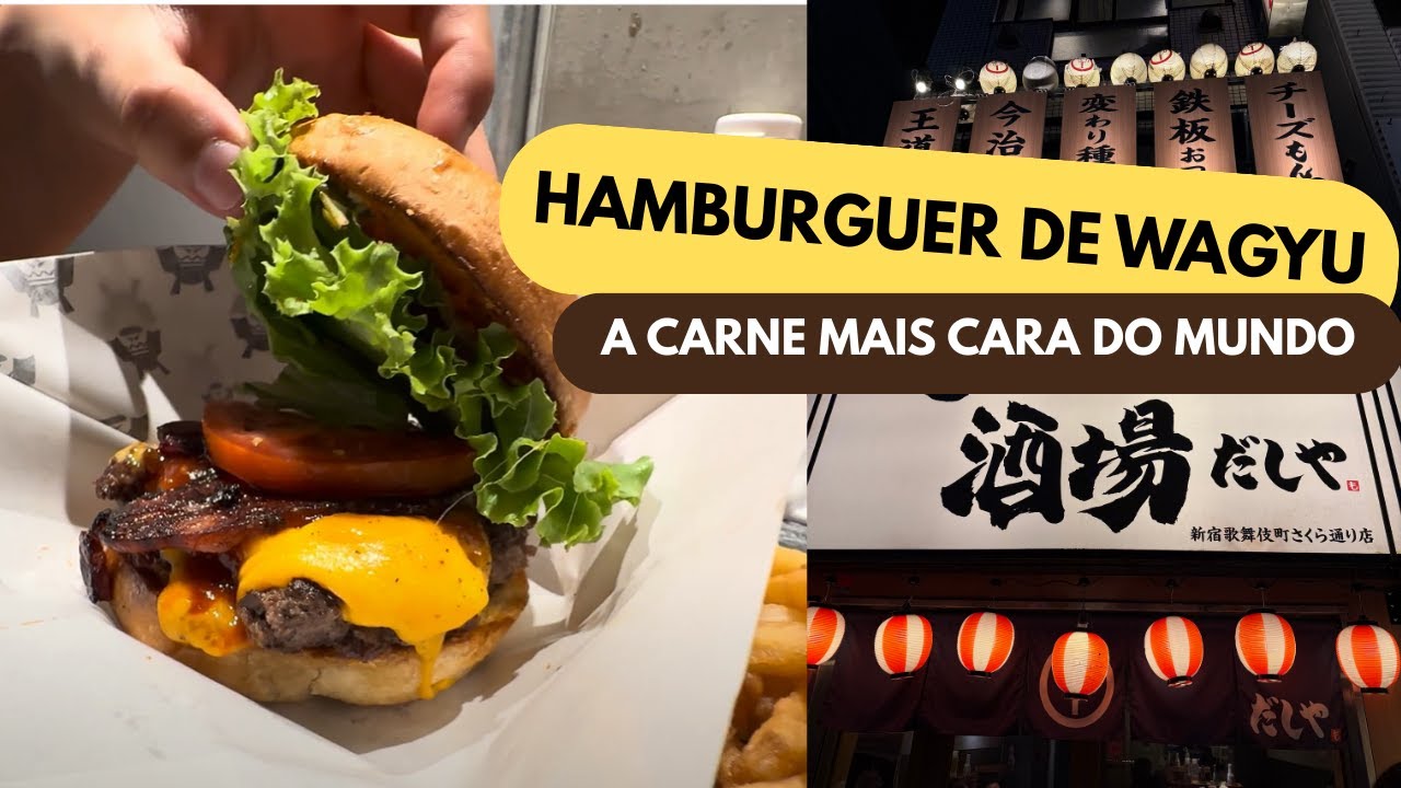 PROVANDO HAMBURGUER DE WAGYU | ÚLTIMO DIA EM TÓQUIO #14