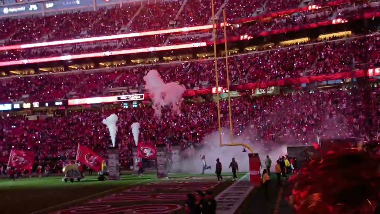 49ers entrance my views 