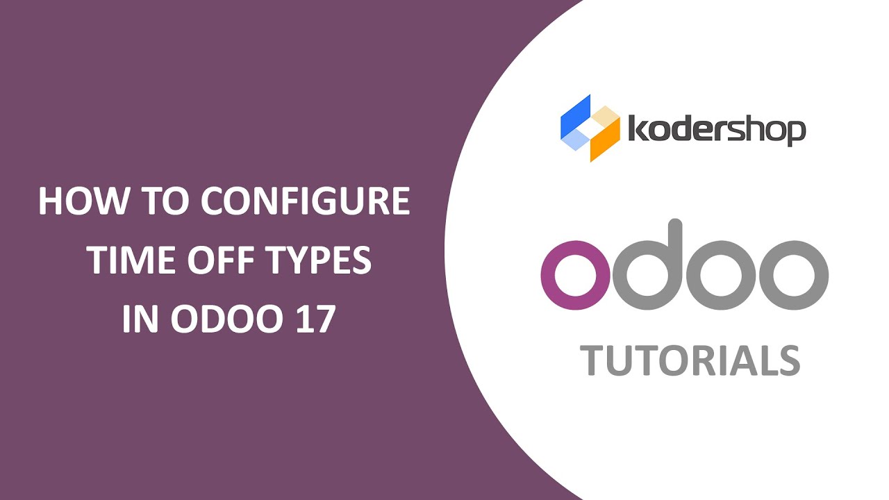 How to Configure Time Off Types in Odoo 17 | Odoo Time Off Module