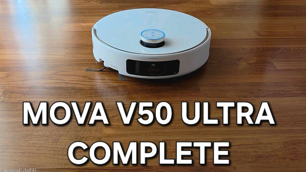 MOVA V50 ULTRA COMPLETE è il Miglior Robot che puoi desiderare! Recensione