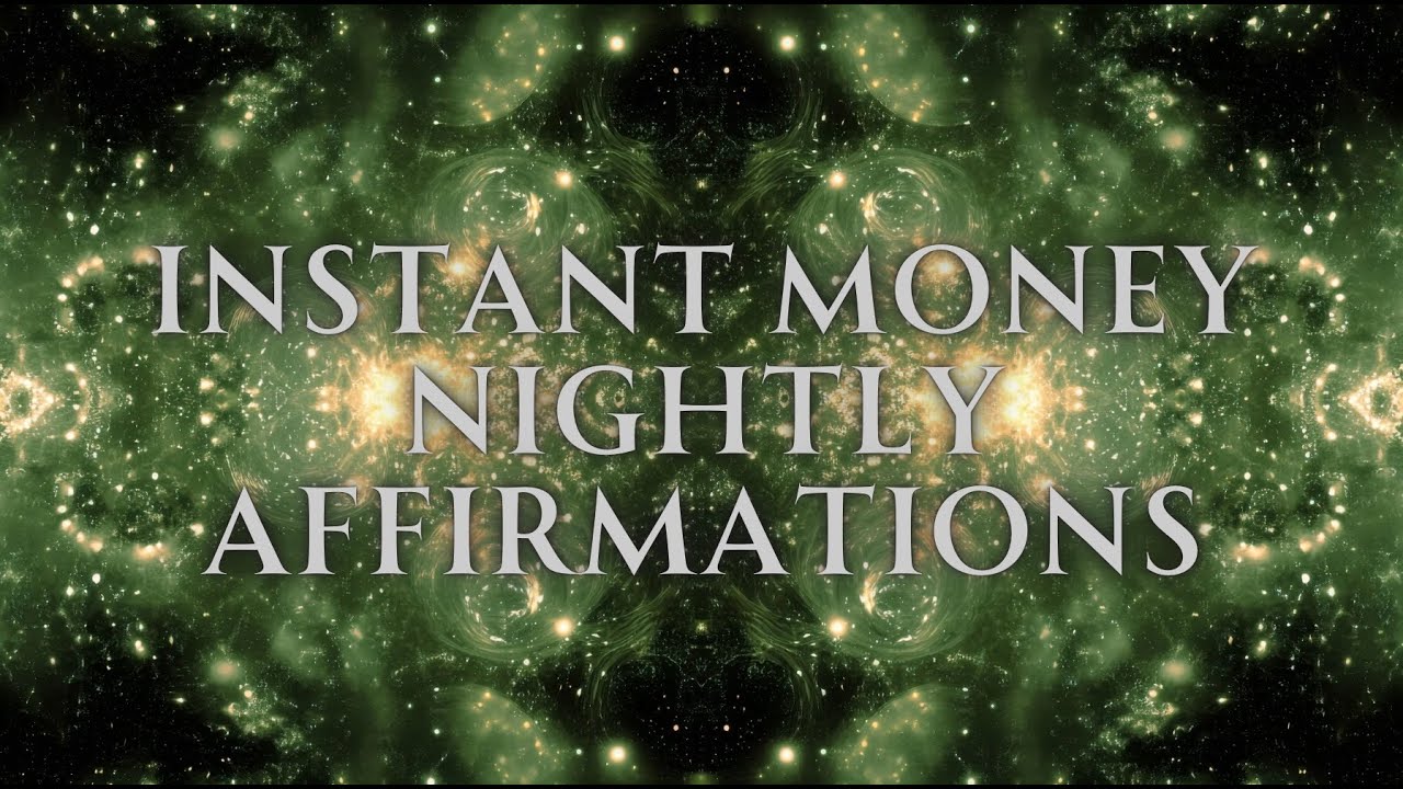 💸 Money Pours Into Your Life 💸  | Spoken Affirmations | 8 Hour Reprogramming