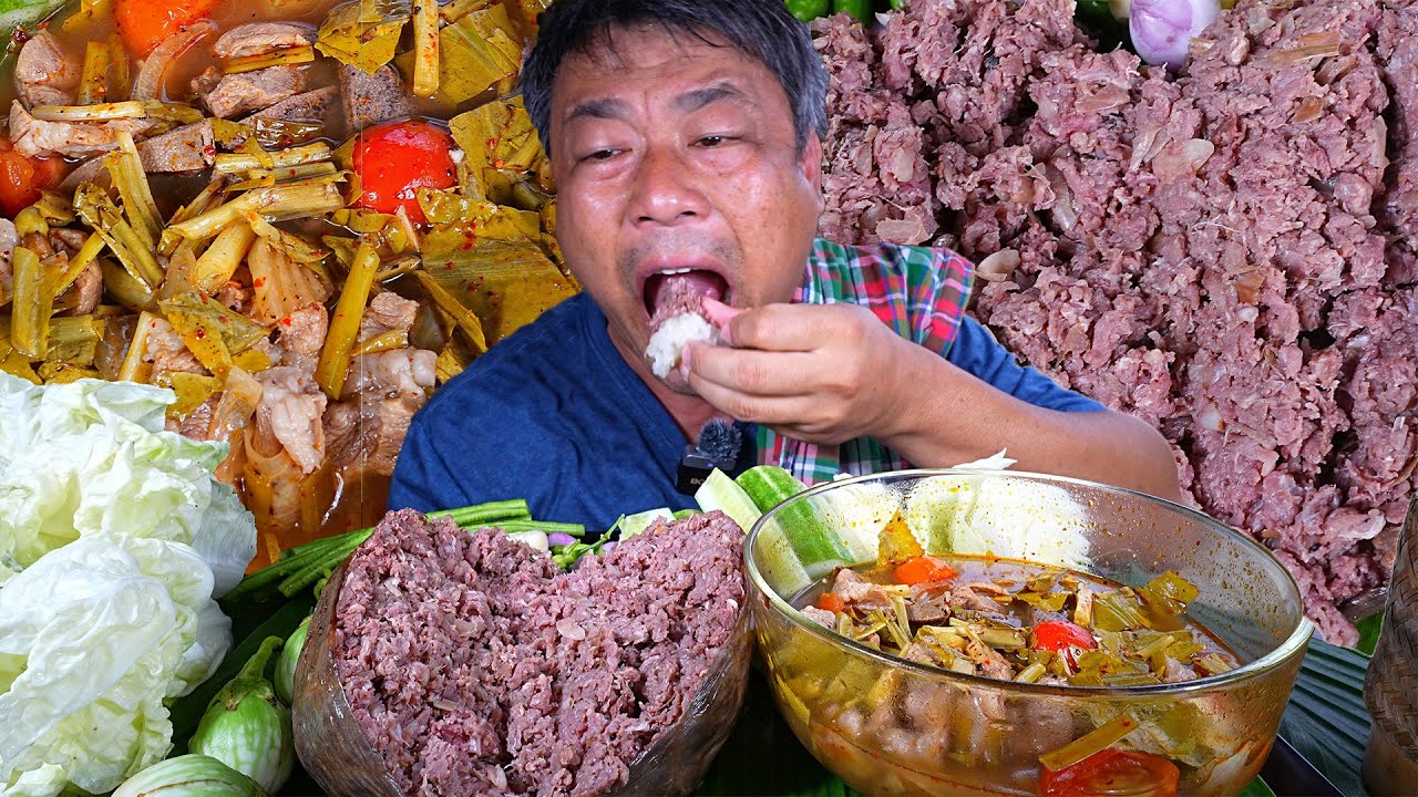 หม่ำลุงอ้วนลูกอิสาน 1กิโล กินกับต้มแซ่บลำแต๊ๆ-02-08-2025-