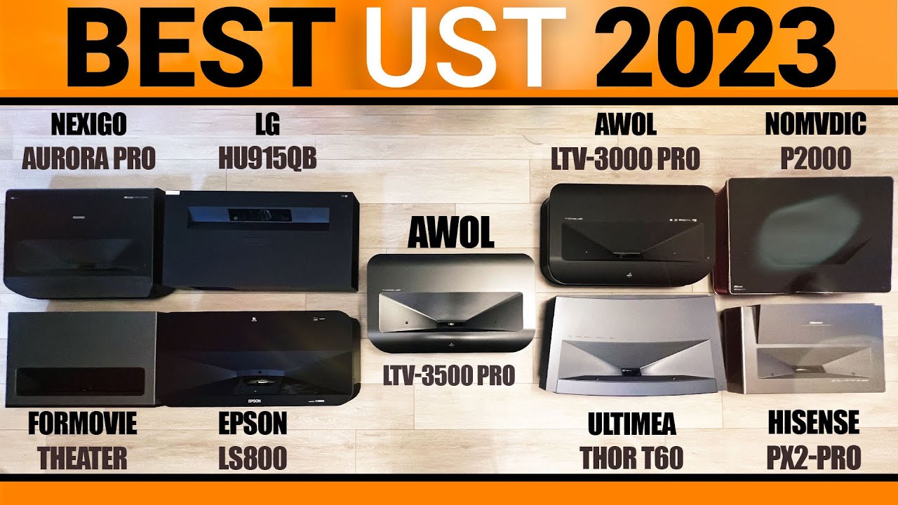 Best Ultra Short Throw Projectors 2023 (UST) || AWOL LTV-3500 Pro, Nexigo Aurora Pro, Epson LS800