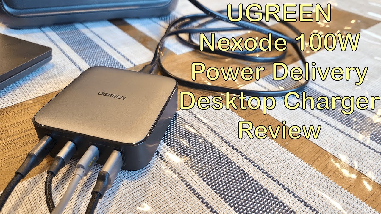UGREEN 100W Nexode Power Delivery Desktop Charging Station Review | One charger for all your devices