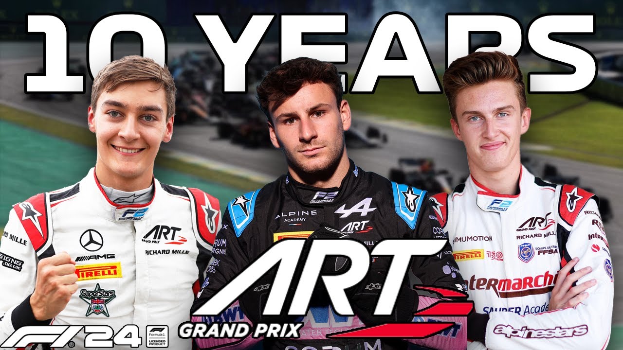 I ADDED ART GP into F1 24 MyTeam AND SIMULATED 10 SEASONS!