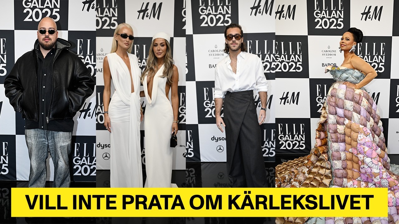 Elle-galan 2025 – paniken med klänningen
