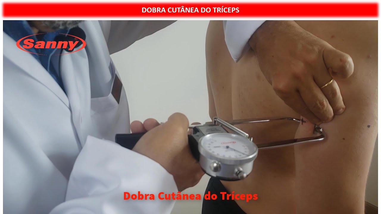 Dobra Cutânea do Tríceps - Como fazer a medida utilizando o adipômetro