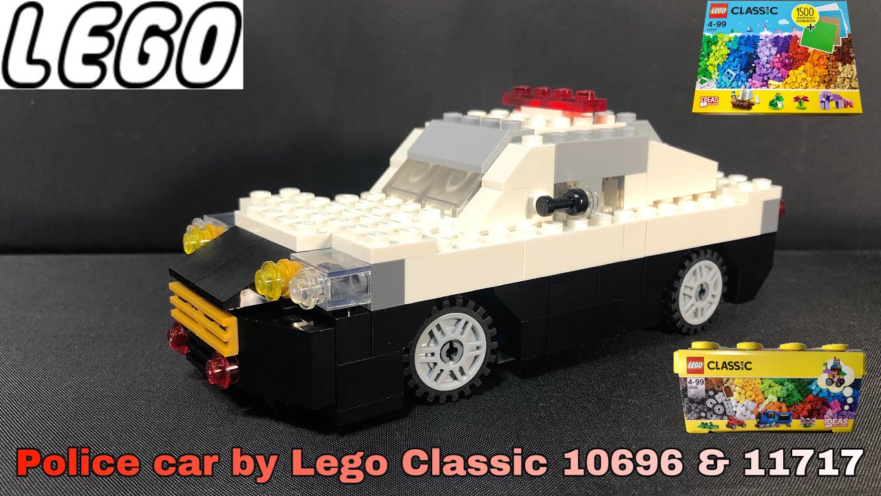 LEGO Classic 10696 & 11717 assembly to a police car #48