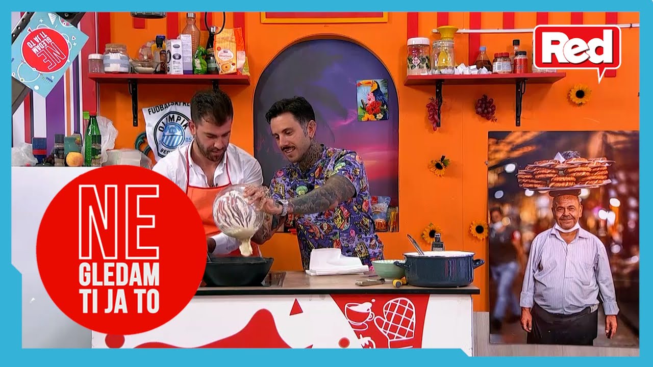 Ne kuvam ti ja to - Savin i Fića prave pastu - 23.05.2023. - RED TV