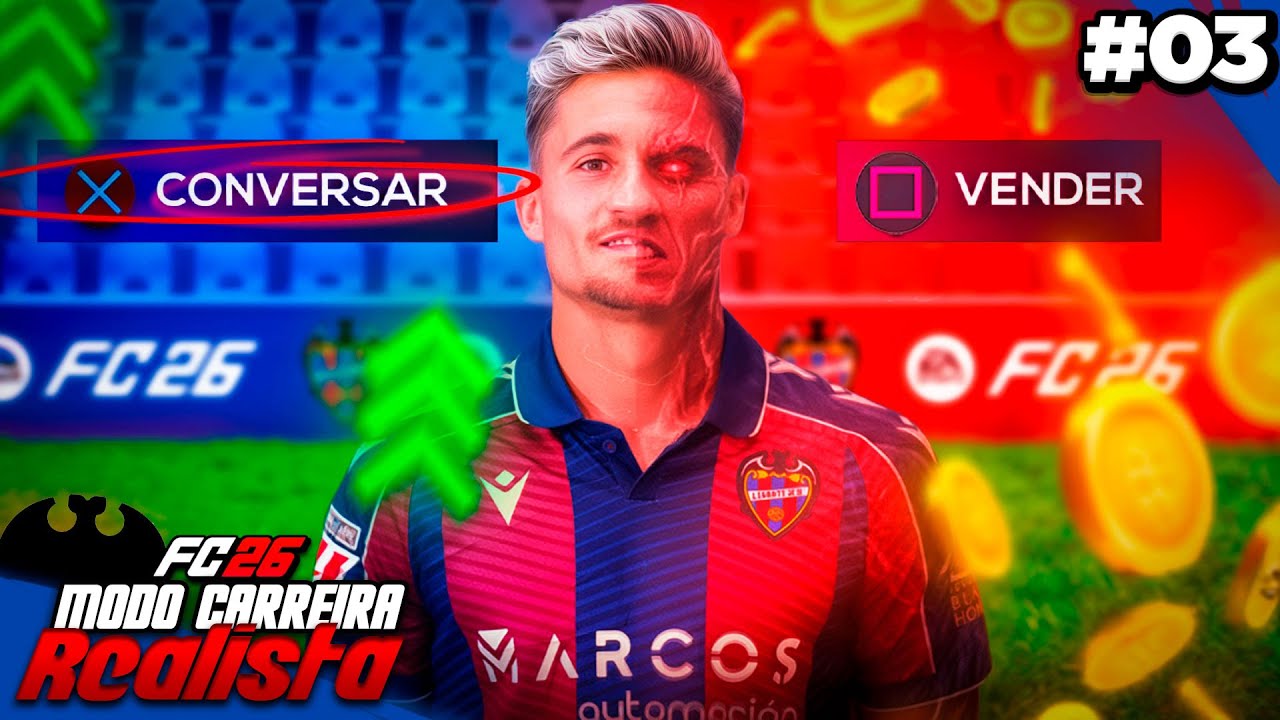 FOMOS TRAÍDOS? O JOGADOR MAIS ARROGANTE DA HISTÓRIA! - Modo Carreira Realista EA FC26 Parte 3