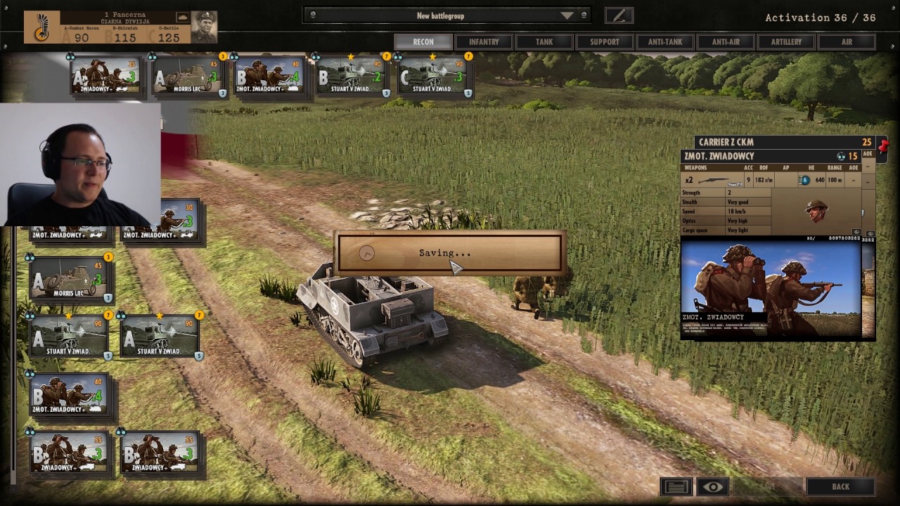 Steel Division: Normandy 44 - przegląd / gameplay pl