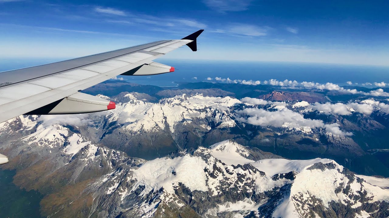 STUNNING! Air New Zealand A320 Approach and Landing in Queenstown