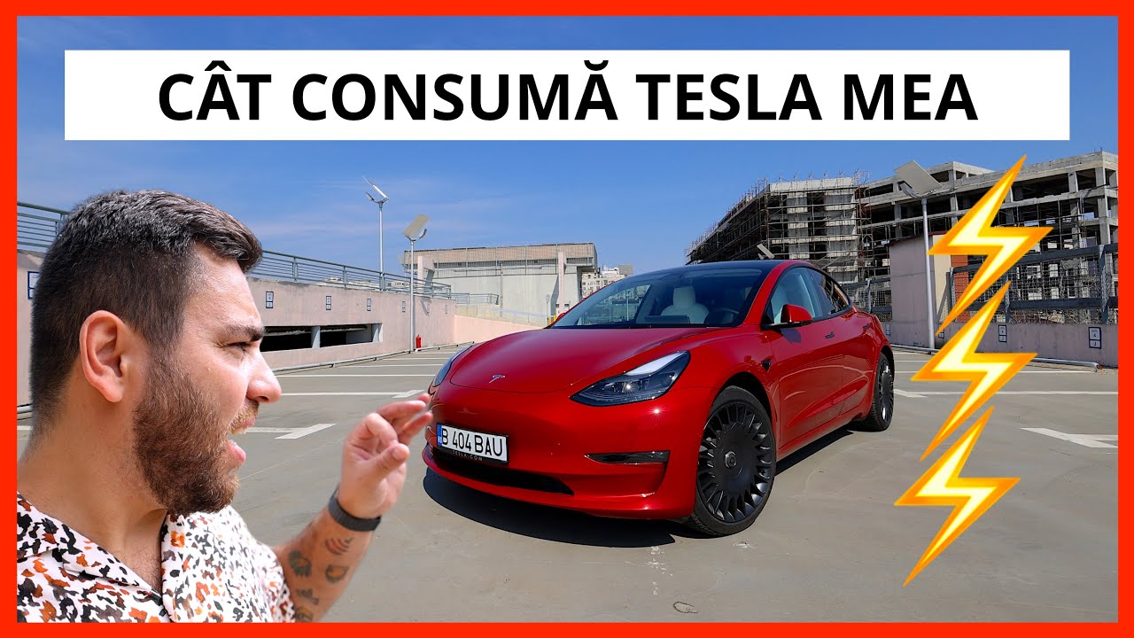 E BUN CONSUMUL ĂSTA PENTRU TESLA MODEL 3 LR? (TEST COMPARATIV CU JANTE)