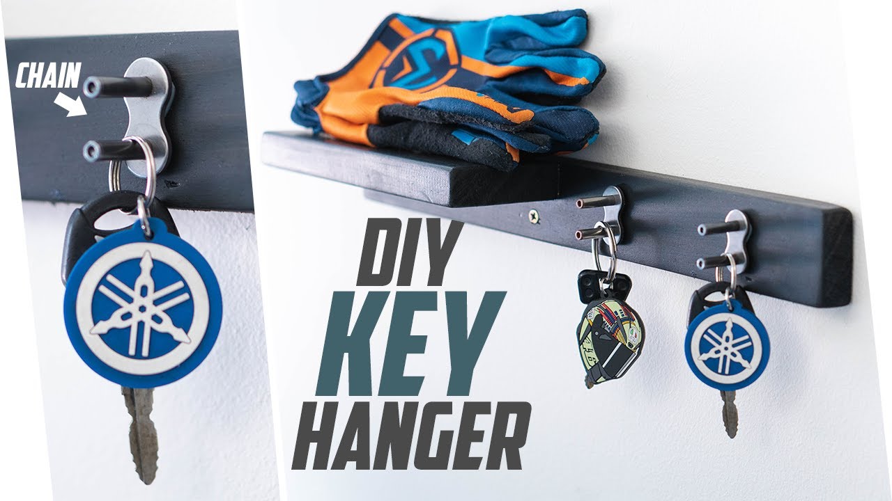 Building A Bike Key Hanger With Chain Links