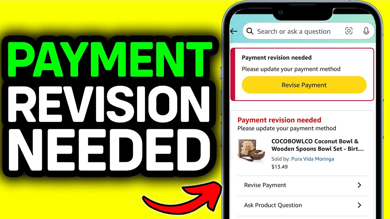 КАК ИСПРАВИТЬ НЕОБХОДИМОСТЬ ПЕРЕСМОТРА ОПЛАТЫ НА AMAZON