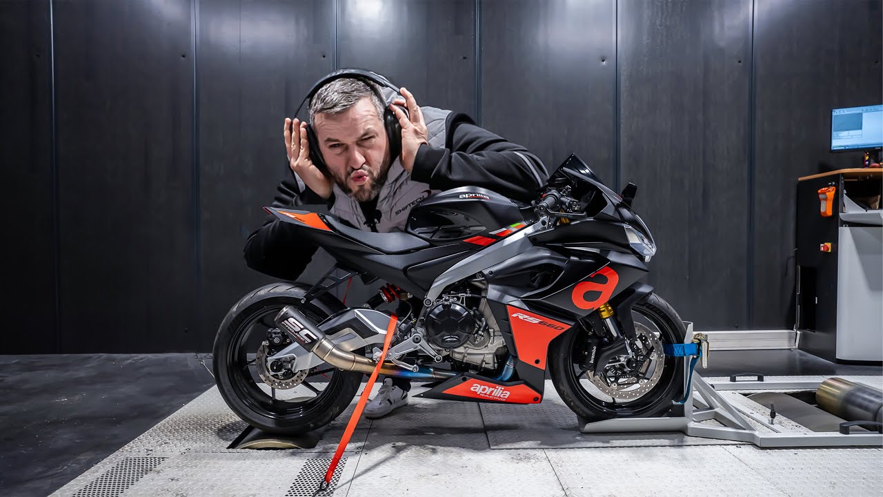 On GAGNE 70CH sur une APRILIA RS660 !!! (Iigne compl&egrave;te SC PROJECT )