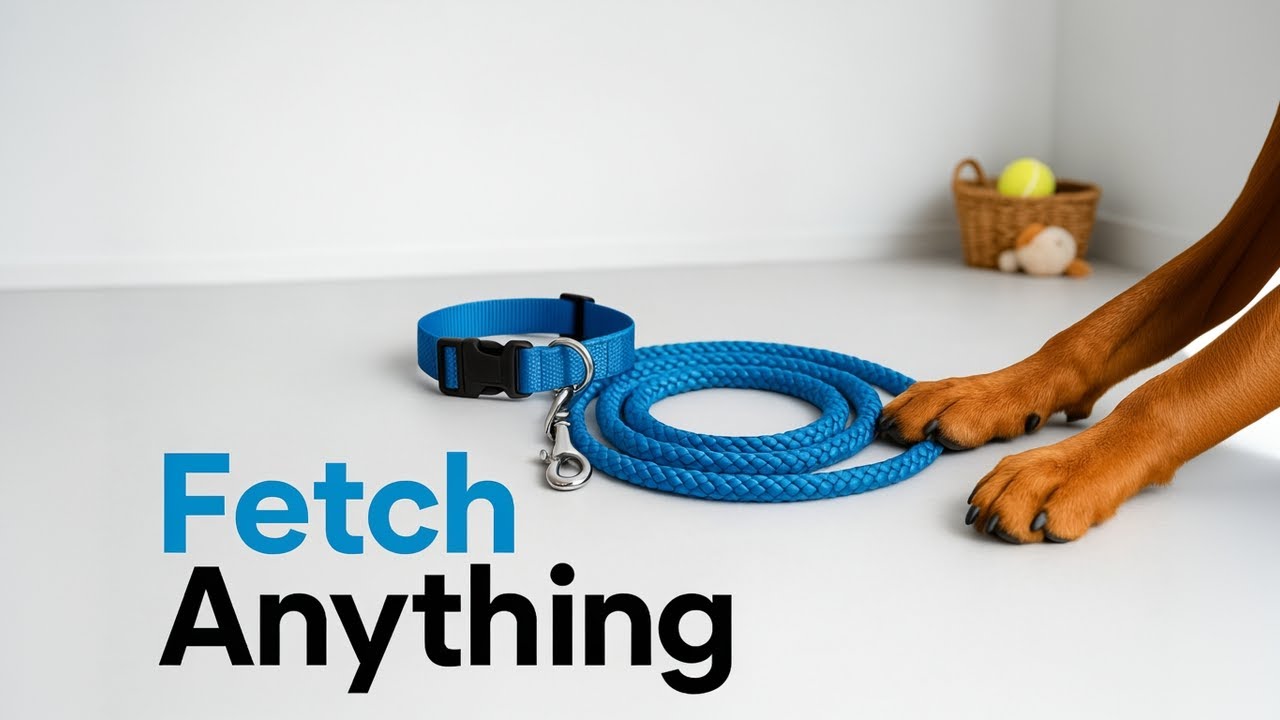 Train Your Dog to Fetch Anything, For Example Keys (Step-by-Step Guide)
