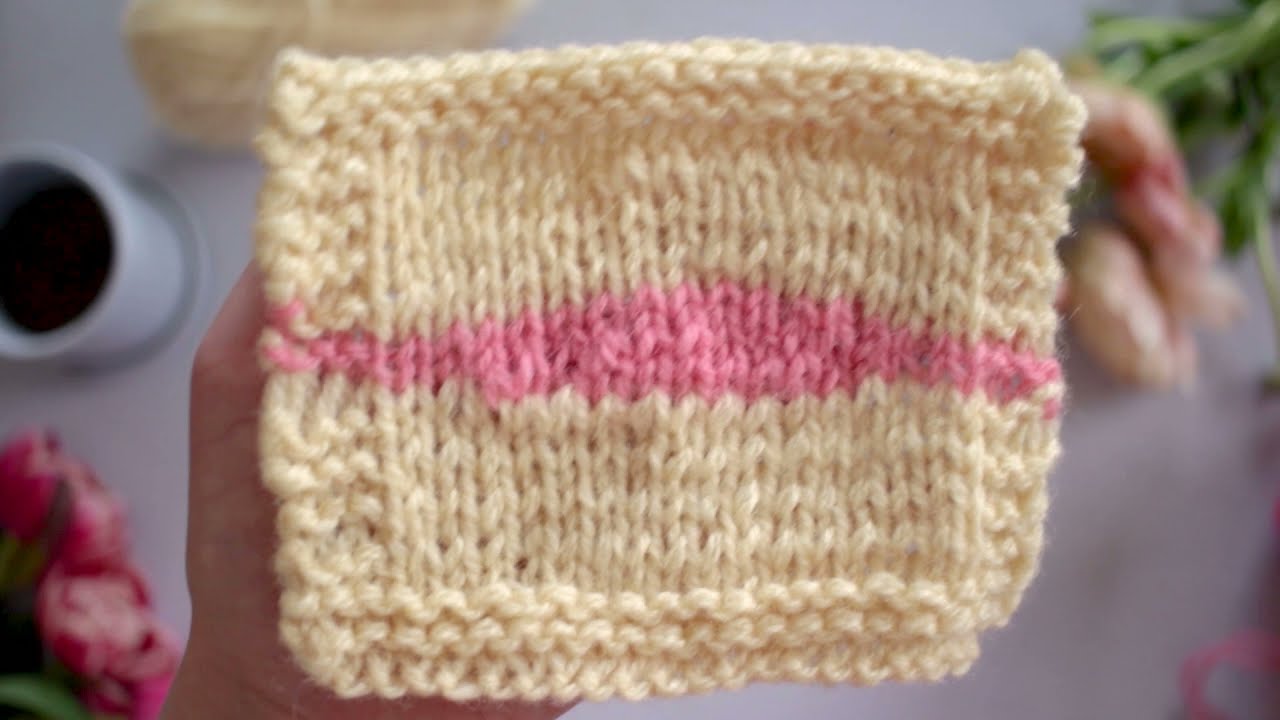 Sticka förkortade varv