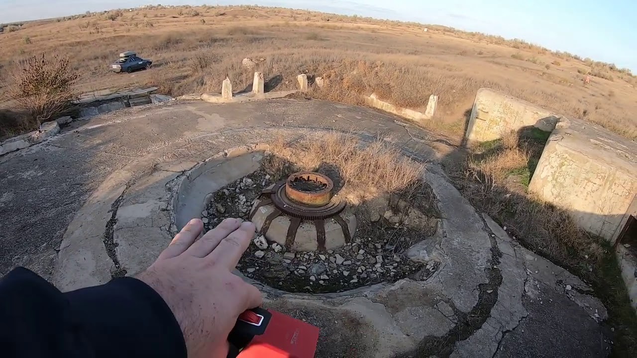 412 береговая батарея. Лезем в подземный бункер. Линия обороны Одессы.