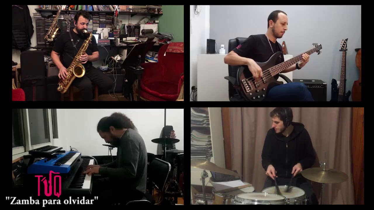 ZAMBA PARA OLVIDARTE  Tango Jazz Quartet Videos para la Pandemia