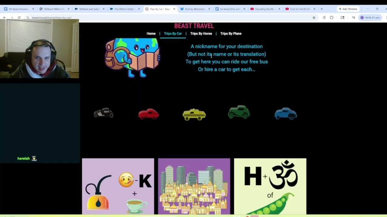 Thursday 2/19 Hint #11 - Mr. Beast Million Dollar Puzzle Update
