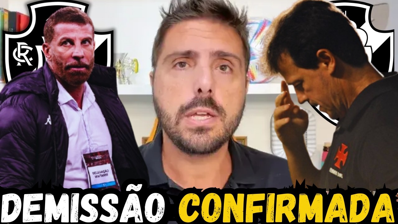 🚨URGENTE🚨DEFINIDO! VASCO DECIDE DEMITIR FERNANDO DINIZ VEJA!