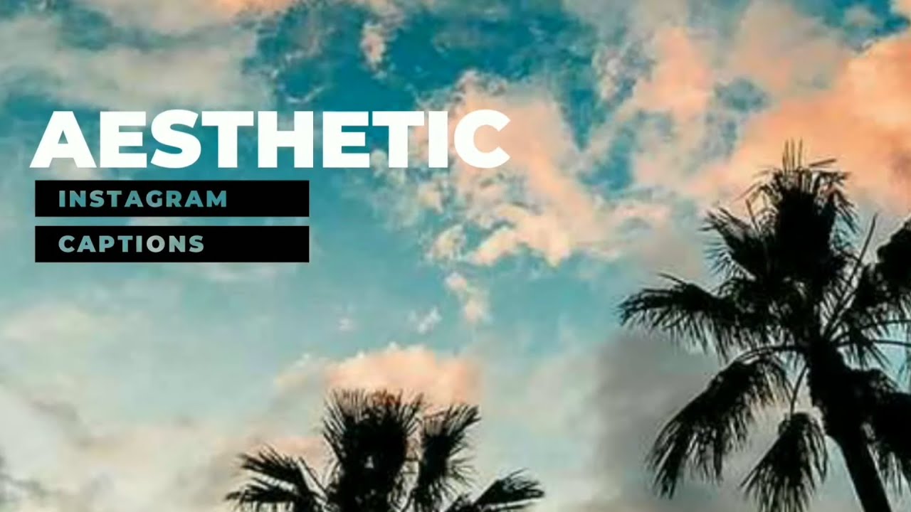 30 best Aesthetic instagram captions|The Aesthetic Guy