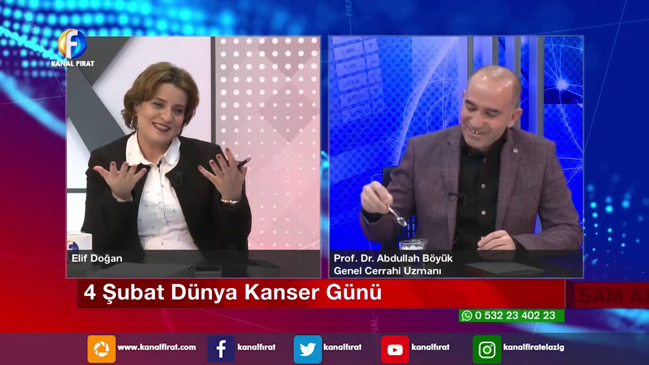PROF DR ABDULLAH BÖYÜK 4 ŞUBAT DÜNYA KANSER GÜNÜ SEBEİYLE CANLI YAYIN KONUĞU OLDU04 02 2019