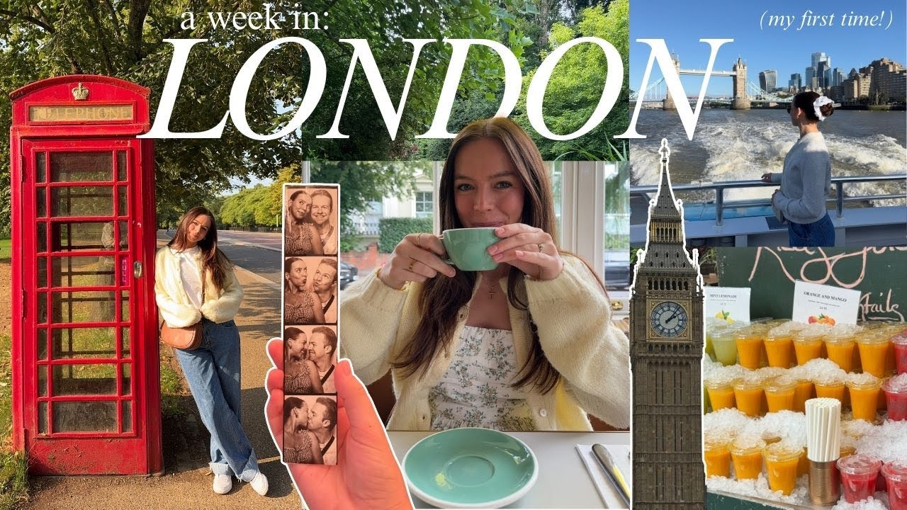 my first time in LONDON! 🇬🇧 exploring, eating, book shopping & day trip!