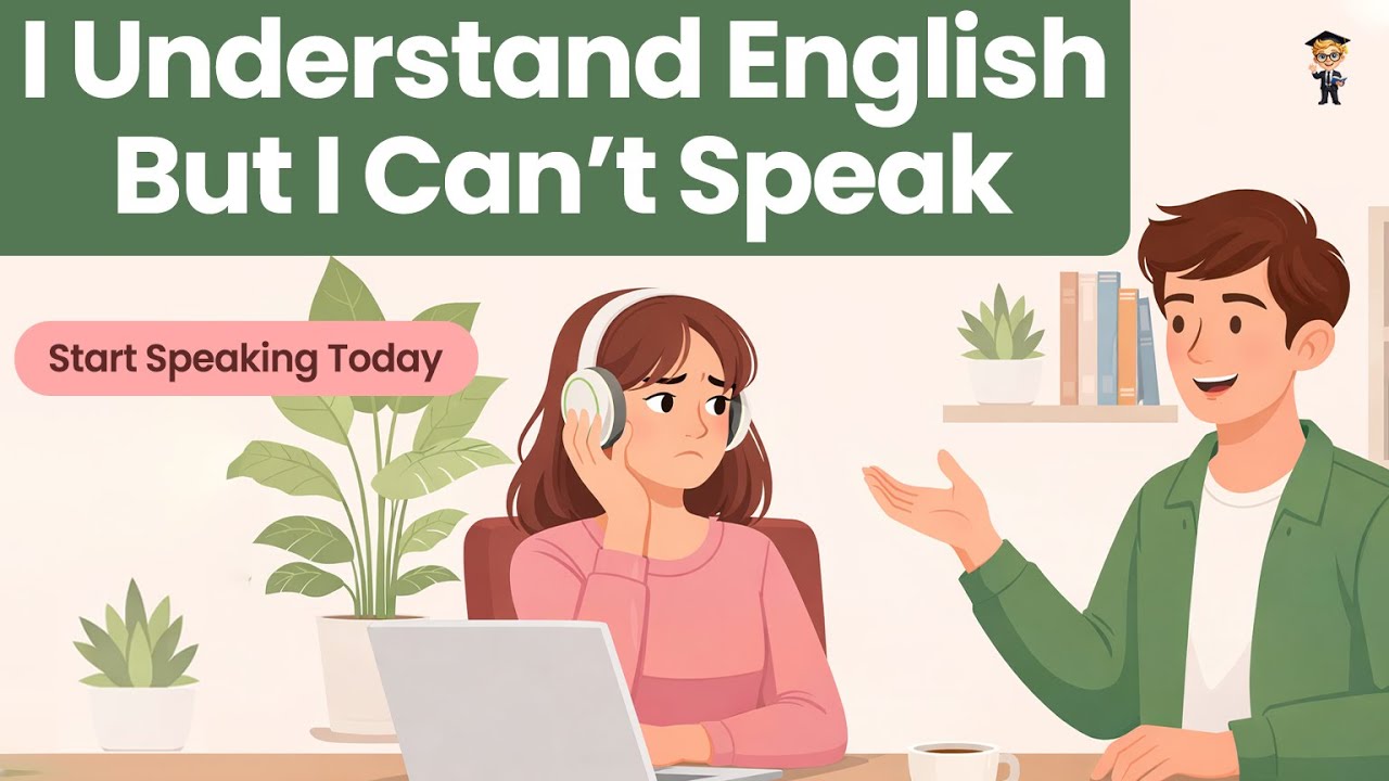 🗣️ Understand English but Can’t Speak? | Simple Daily Habits to Start Speaking Confidently