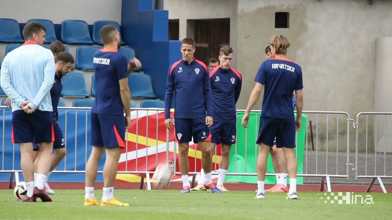 EURO2024: Trening reprezentacije pred utakmicu s Italijom