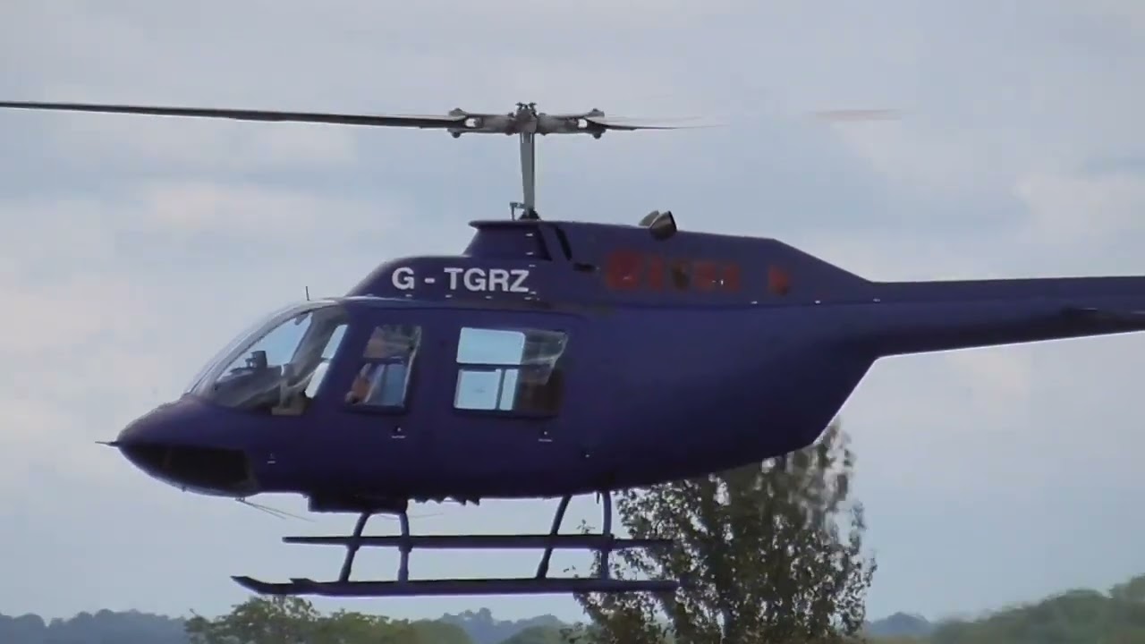 G-TGRZ ❌&middot; Bell 206B-3 Jet Ranger III  🚁👀🎦❌🆙👌🔝 Shobdon Airfield Hereford 11/09/23. @redfox111 ✅
