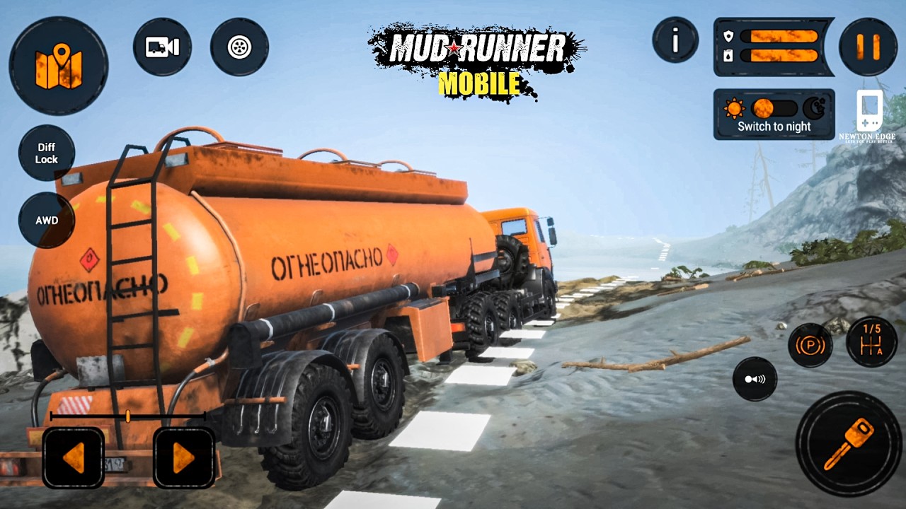 MudRunner Mobile Delivery Mission Android Mission 8 Gameplay