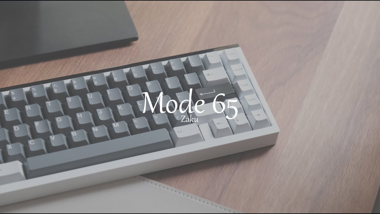 Mode65 with Zaku Typing Sounds ASMR
