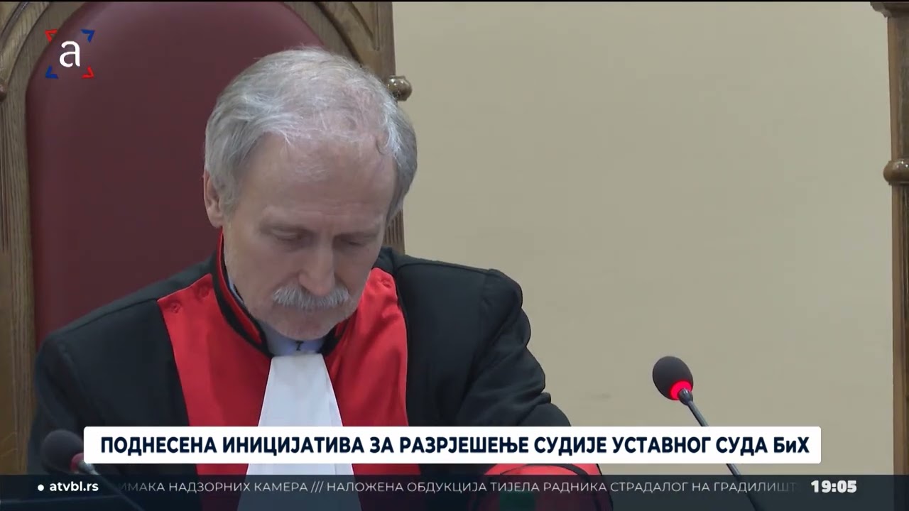 Podnesena inicijativa za razrješenje sudije Ustavnog suda BiH