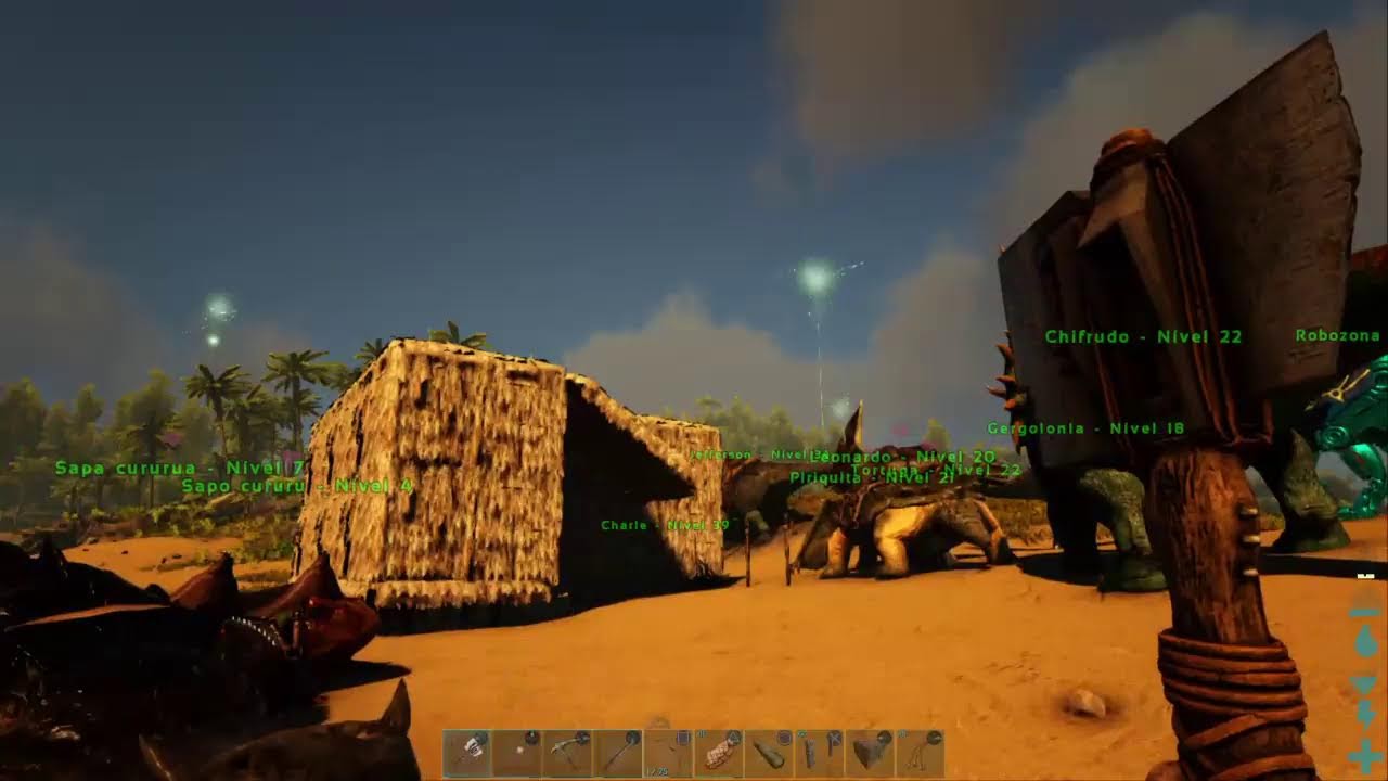 LIVE ARK SURVIVAL EVOLVED JOGANDO DO PS4 #7