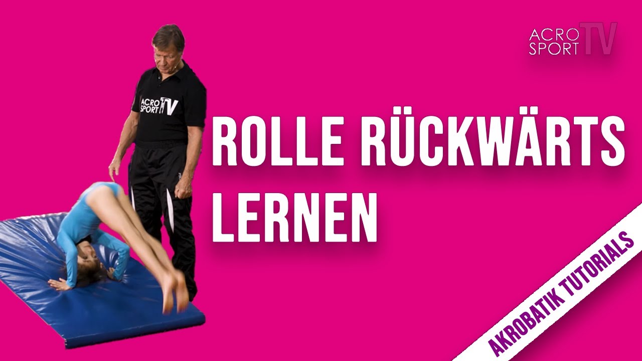 Rolle rückwärts lernen | Akrobatik Tutorials | AcroSportTV