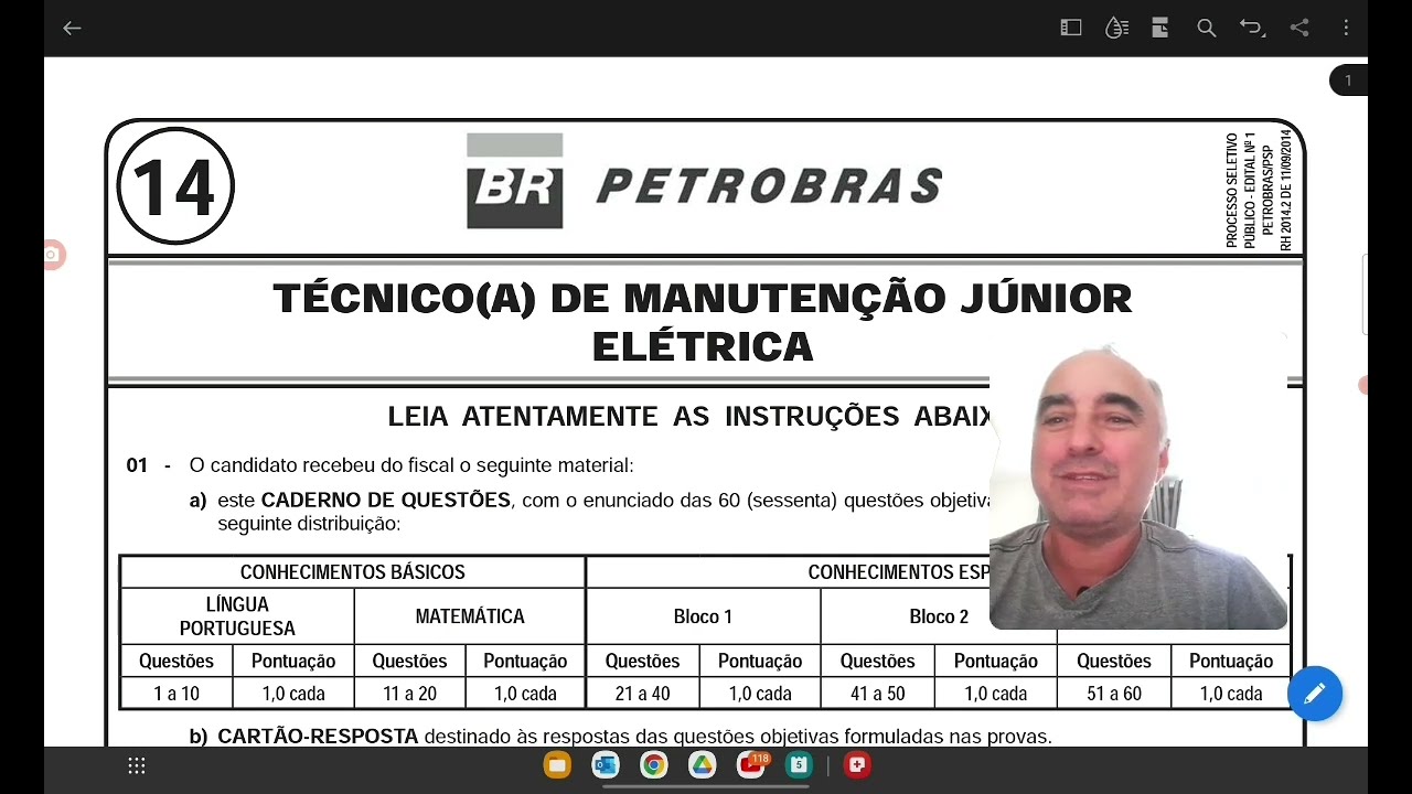 Resolução das questões 22,23,35,36,37 e 48 da Prova de Técnico  em Manutenção Elétrica 11 09 2014
