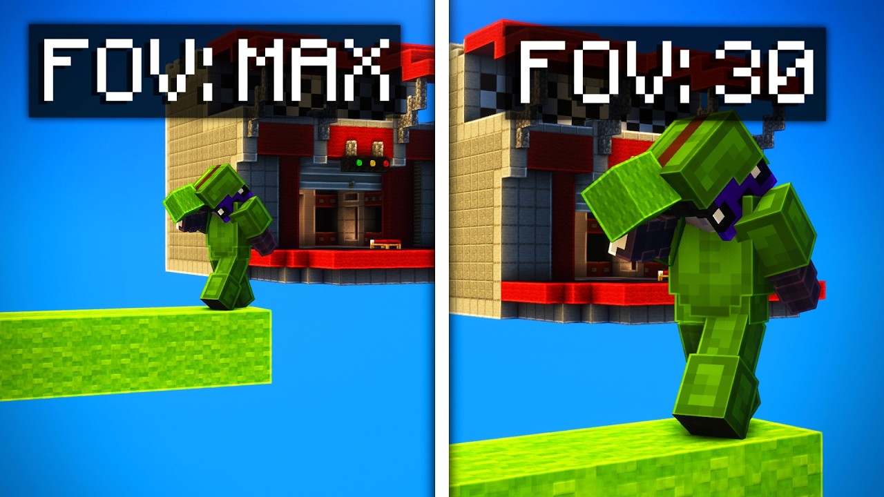 BEDWARS PERO mi FOV es ALEATORIO 😨😨