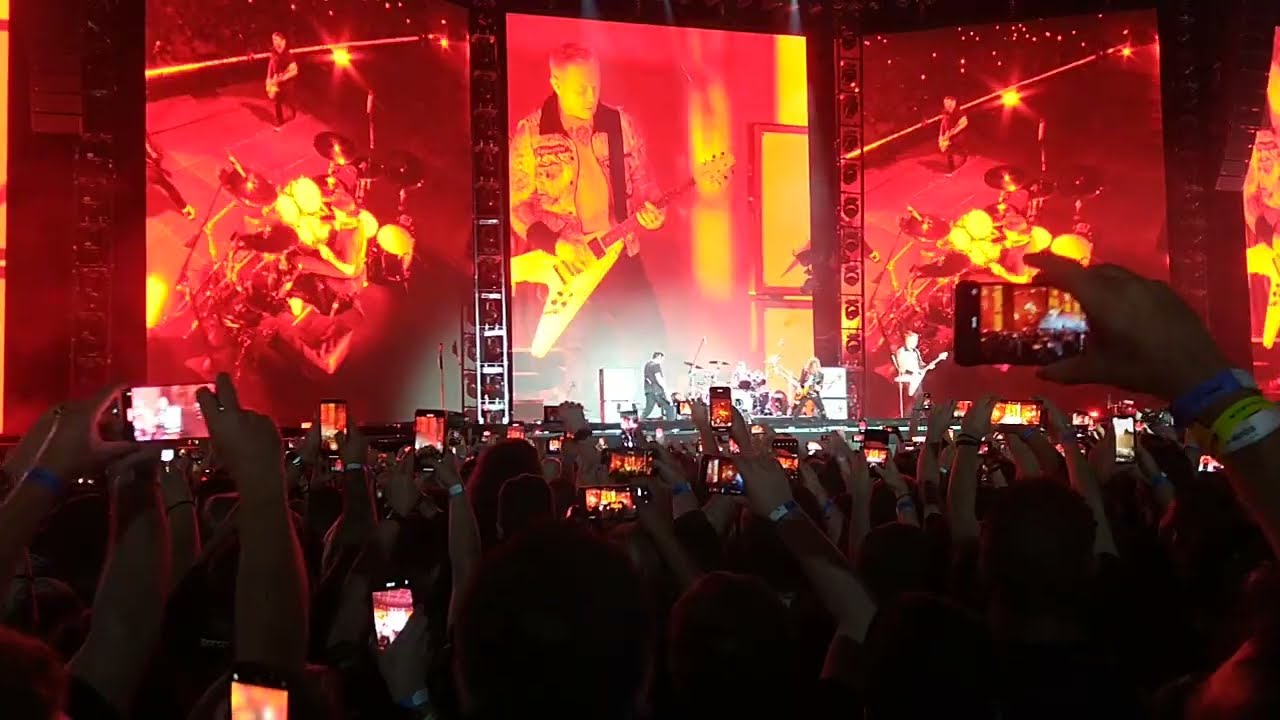 Metallica - Intro + Hardwired + Ride The Lightning - Mineirão BH - 12-05-2022