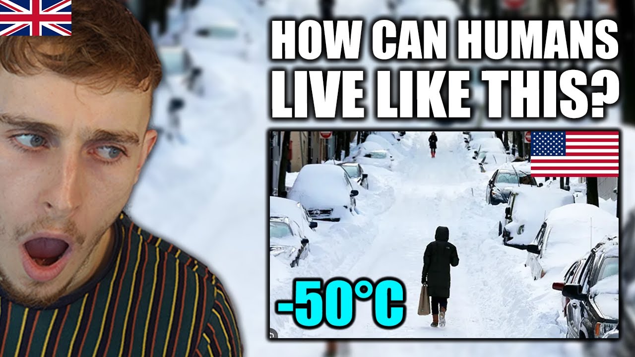 Brit Reacts to The COLDEST CITIES To Live in America