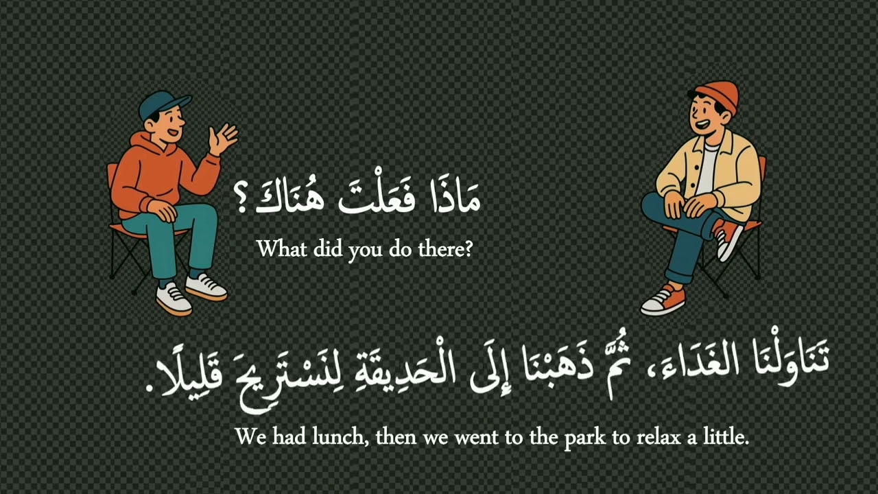 Learn Arabic through a short conversation