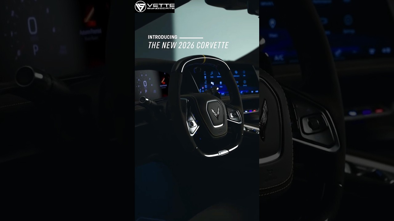 NEW! 2026 C8 Corvette Interior!