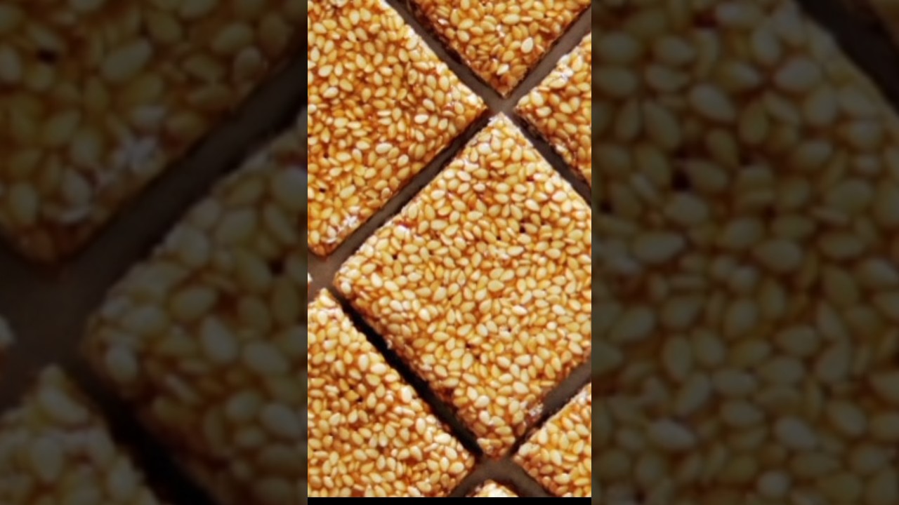 Easy Homemade Sesame Chikki Recipe | Til Chikki 