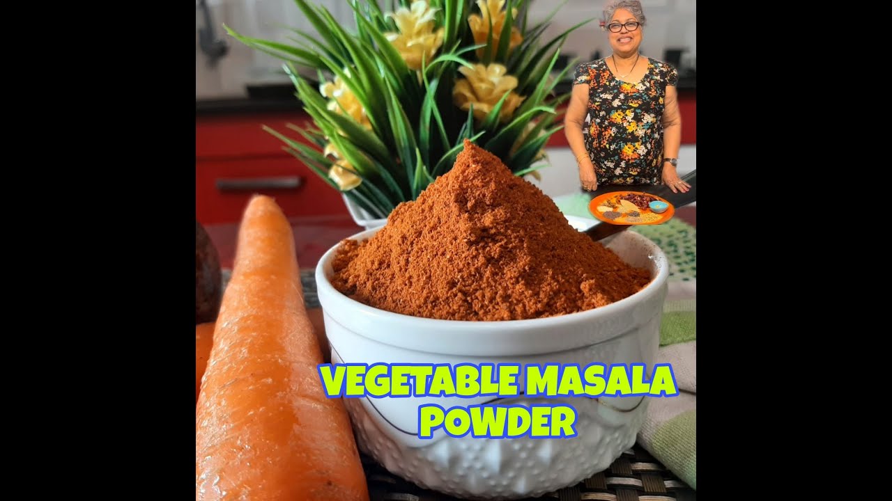 Homemade Aromatic Vegetable Masala Powder | For any vegetable curry