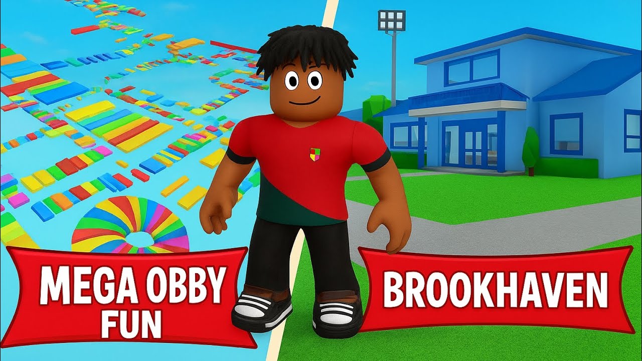 Je joue à deux jeux roblox 
