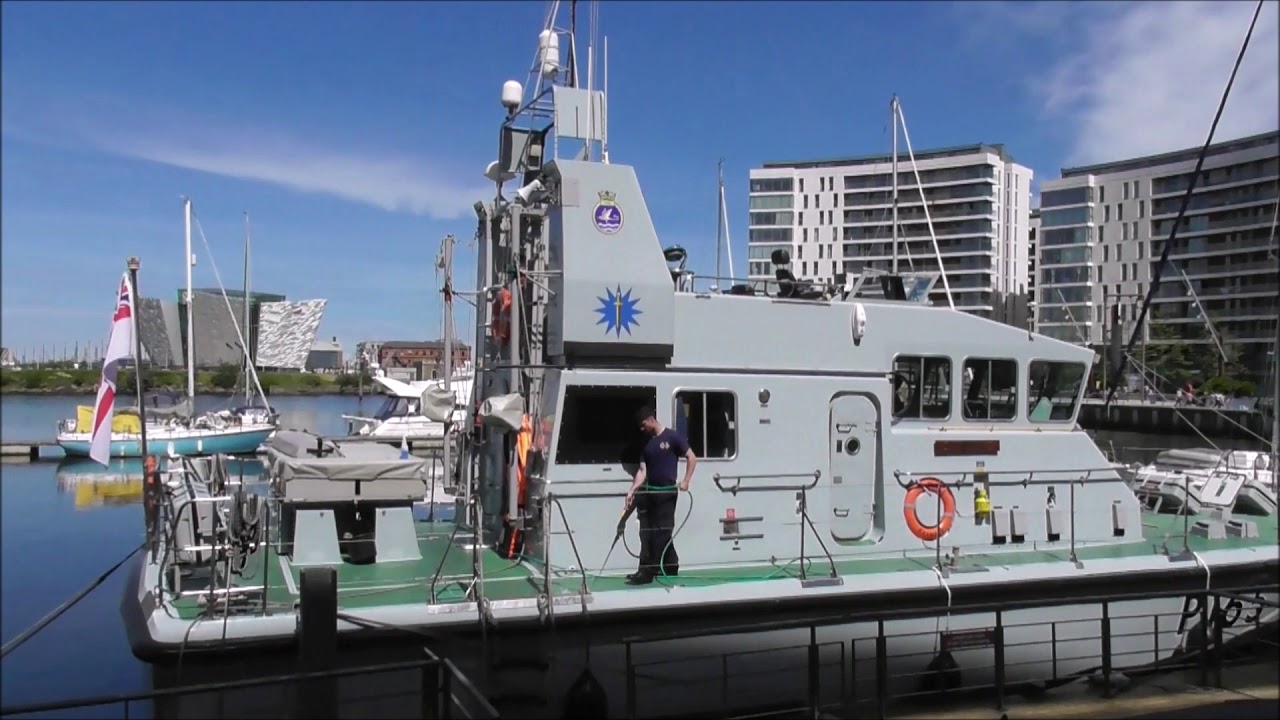 HMS Example HMS Explorer & HMS Puncher in Belfast
