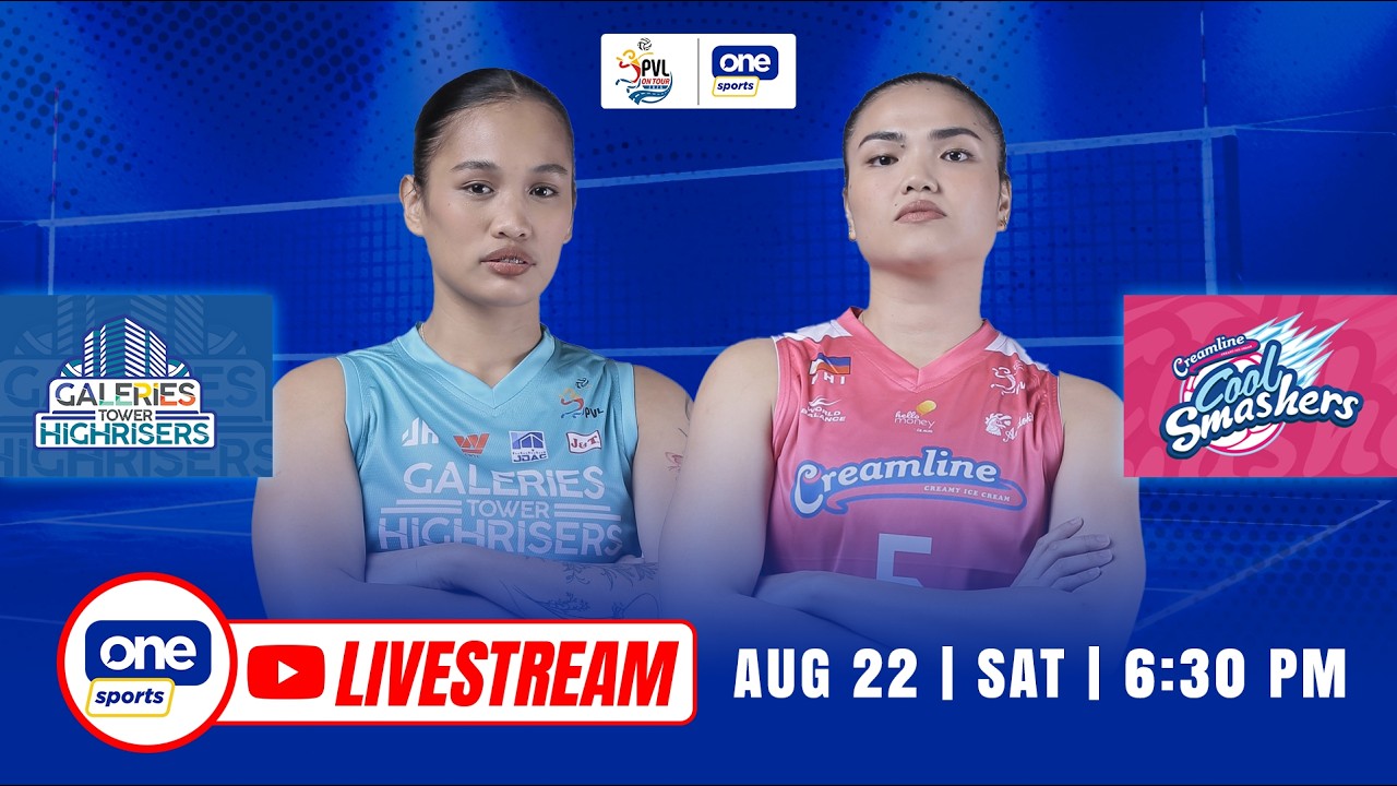 LIVE: GALERIES TOWER vs CREAMLINE | 2026 PVL ON TOUR | AUGUST 22, 2026